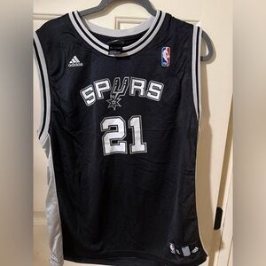 Tim Duncan Spurs Jersey